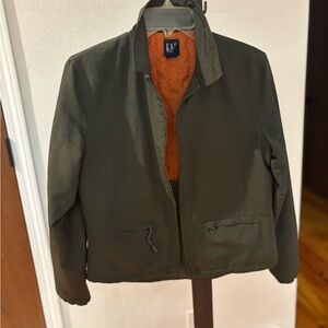 GAP Green Lightweight Shirt Jacket
